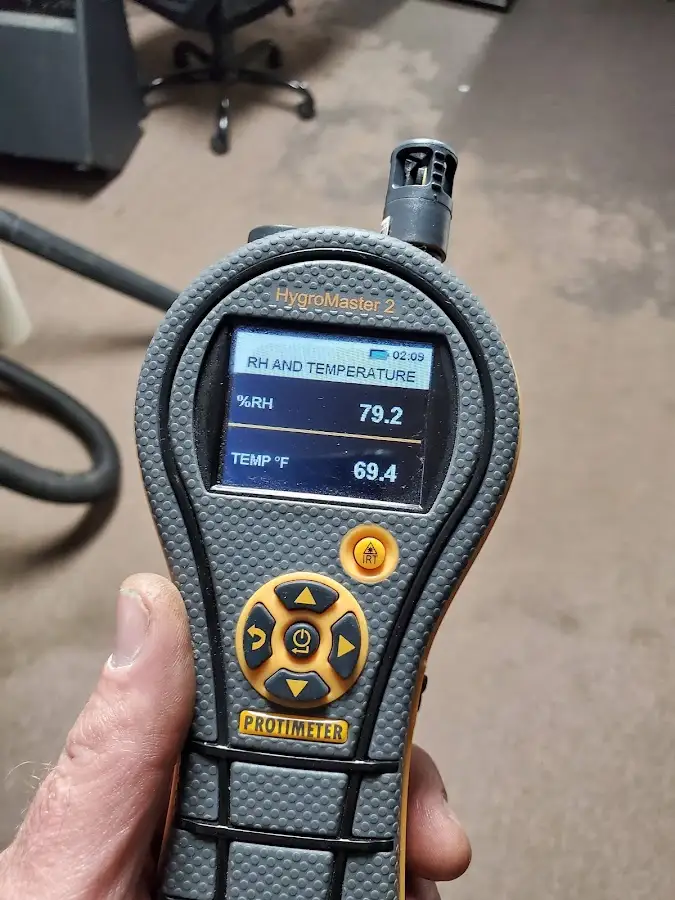 Moisture meter humidity assessment for Fire & Smoke Damage Restoration in El Granada